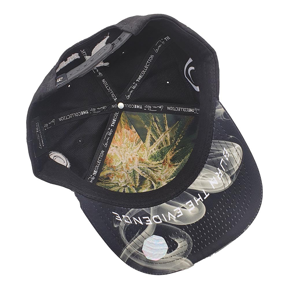Lauren Rose - 4:20 Digital White Fire Snapback Cap