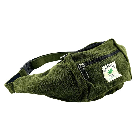 Handmade Himalayan Hemp Money Belt GREEN