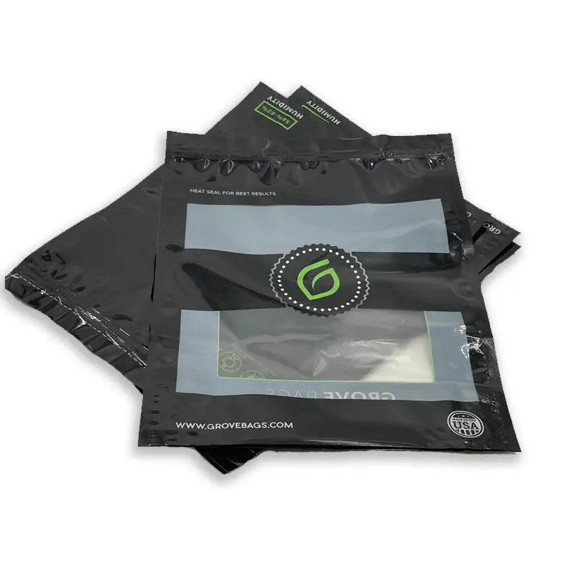 6 Sachets De Conservation Terploc - Contrôle Humidité 58-62% - Fermeture Zip, Anti-UV - Pour Herbe, Thé, Aliments Secs