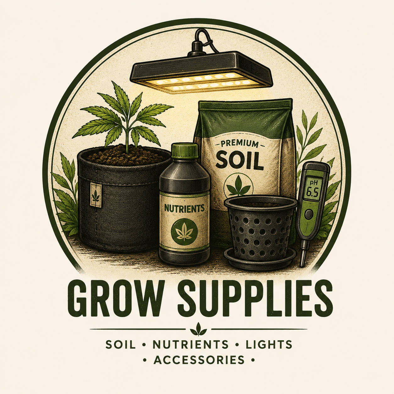 Growshop supplies
