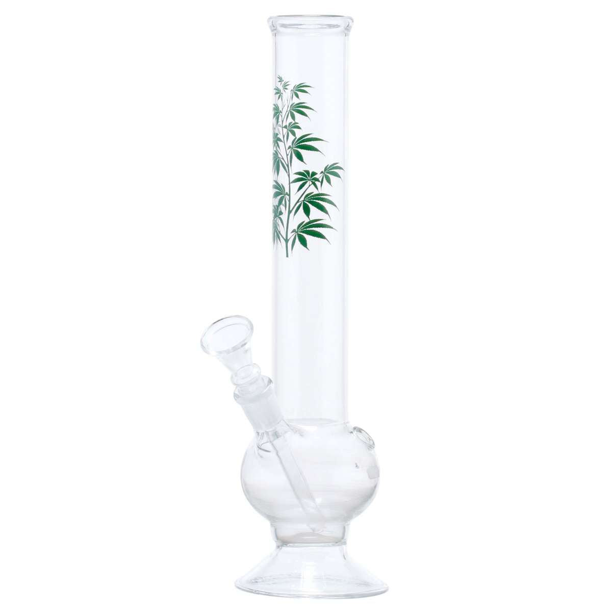 Leaf | Multi Leaf Glass Bong- H:30cm - Ø:40mm - Socket 14.5mm