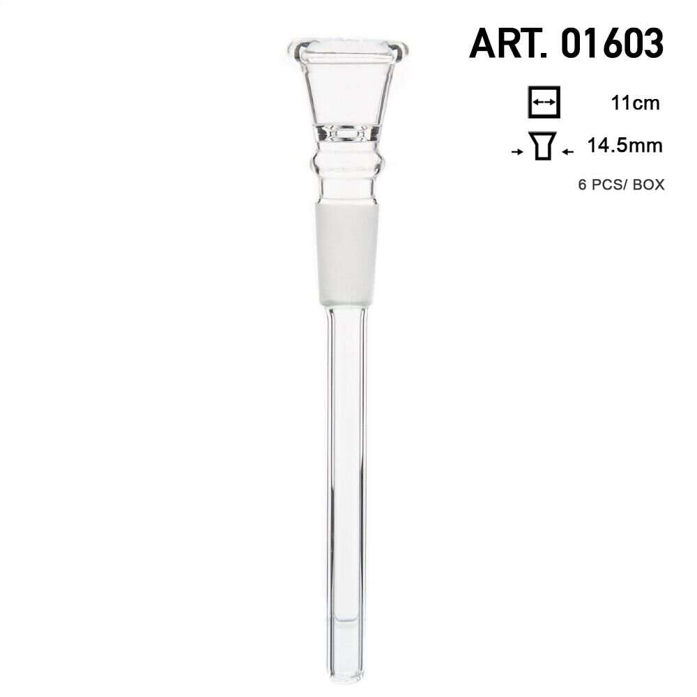 Amsterdam | Glass Chillum - SG:14.5mm - L:11cm