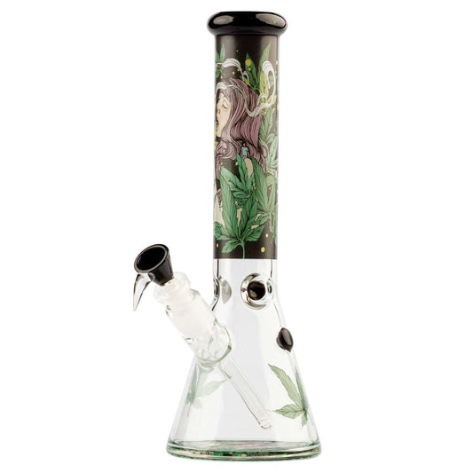 G-Rollz | 'Colossal Dream' - Black Beaker Bong H:34cm - Ø:50mm