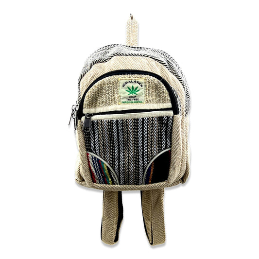 Handmade Himalayan Hemp Tiny Backpack