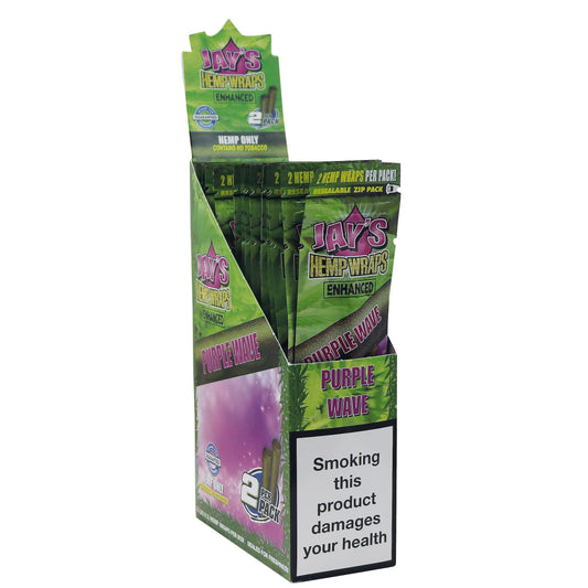 Juicy Jays Hemp Wraps - Purple Wave