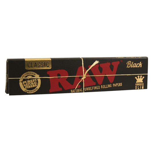 Raw Black King Size Slim Rolling Papers