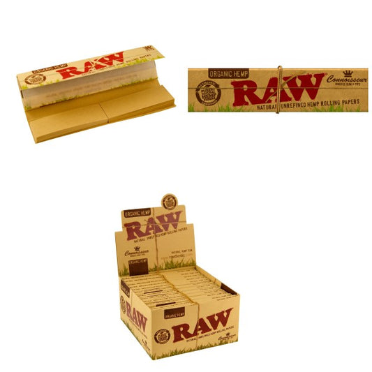 Raw Connoisseur Organic KS Slim Rolling Papers